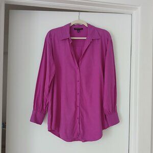 Banana Republic Factory Linen-Rayon Oversized shirt